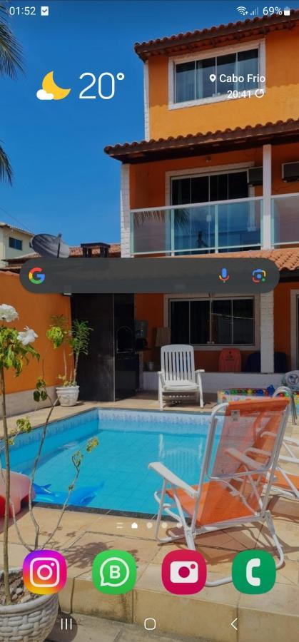 Pousada Paraiso Das Conchas Na Praia Do Pero Cabo Frio Rj Buitenkant foto